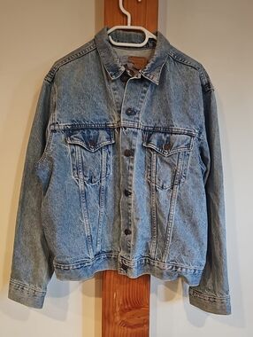 Vintage Levis Orange Tab Jean Jacket - Large